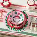 Bowl de Melamina Con Diseño Navideño 17 x 5 cm Casaideas