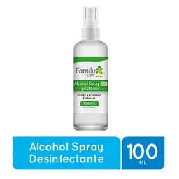 Family Alcohol Spray Desinfectante