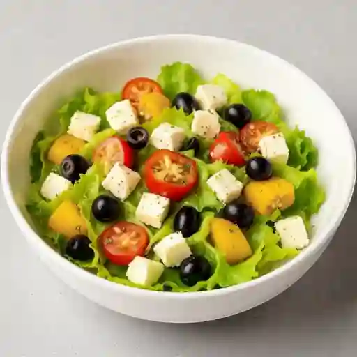 Ensalada forma del agua
