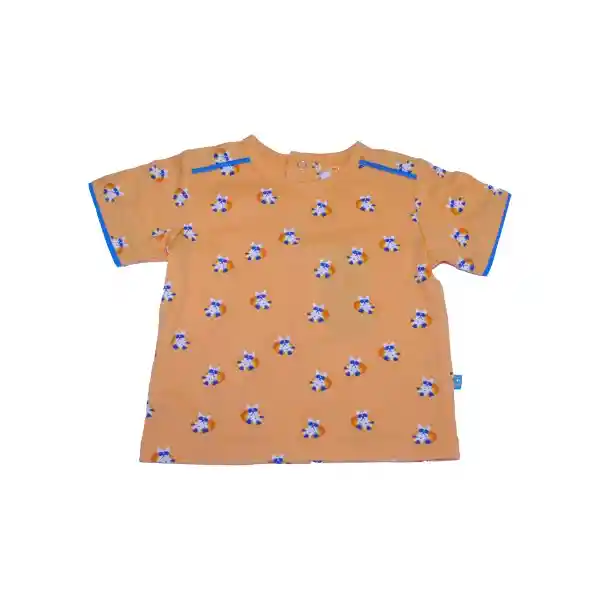 Polera Bebe Niño Naranja Pillin 12 M