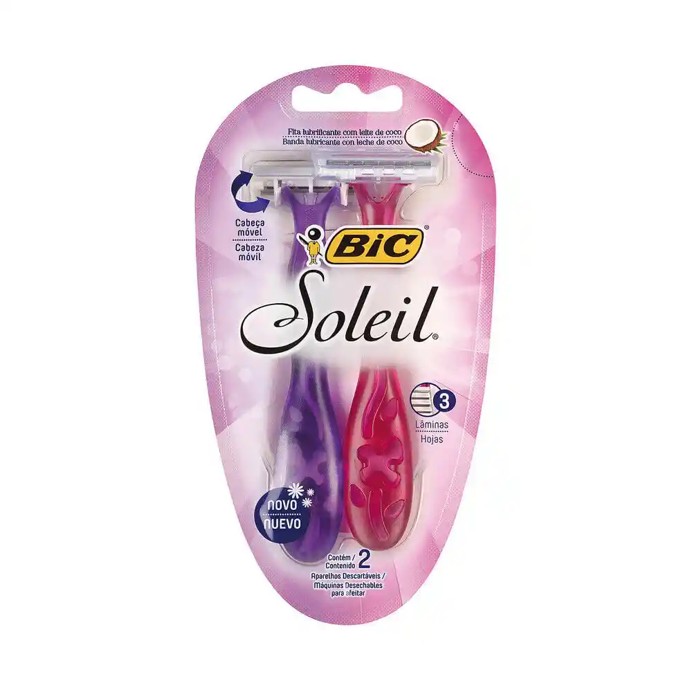 Bic Máquina De Afeitar Soleil Coco