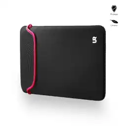 Urbano Funda de Neopreno Fucsia y Negro 13"