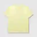 Polera Bike de Niño Amarillo / Yellow Talla 2A Colloky