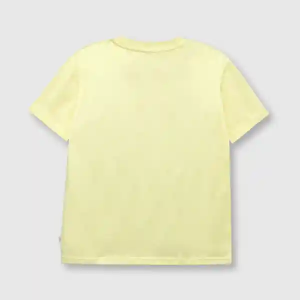 Polera Bike de Niño Amarillo / Yellow Talla 2A Colloky