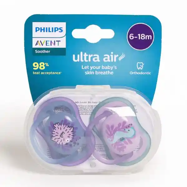 Avent Chupete Ultra Air Mezclados