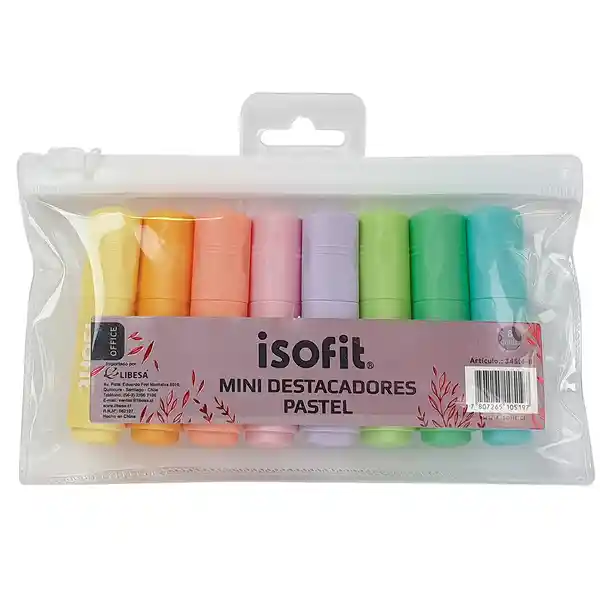 Isofit Destacador Mini Pasteles