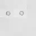 Set Cortina Velo Estampado Trama Ojetillos 140 x 240 Casaideas