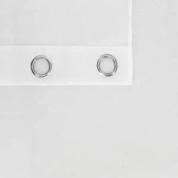 Set Cortina Velo Estampado Trama Ojetillos 140 x 240 Casaideas