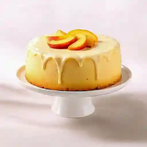 Torta Bizcocho Durazno Sin Azucar