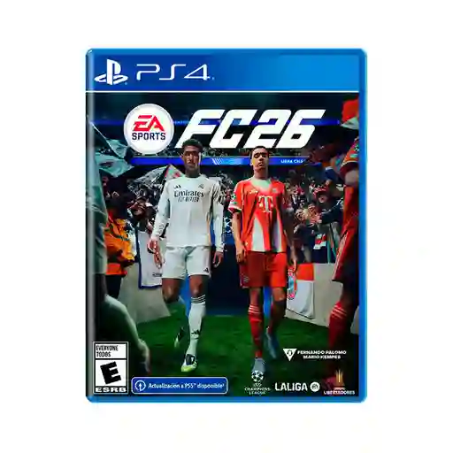 Videojuego PlayStation 4 EA Sports FC26 Sony