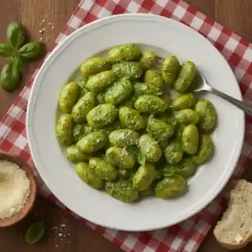 ÑOquis con Salsa Pesto
