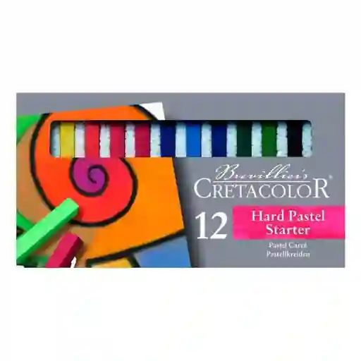 Estuche 12 Tiza Pastel Básico Cretacolor