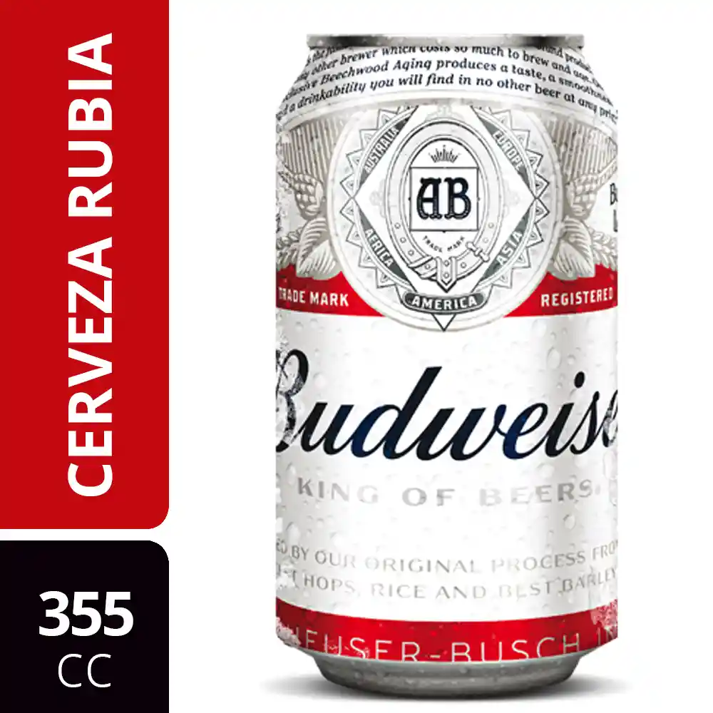 Budweiser Cerveza Lata