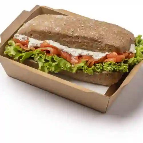 Sándwich Salmón Ahumado