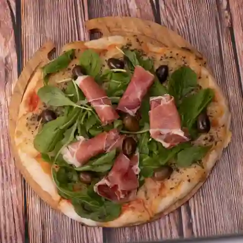 Pizza Rúcula y Prosciutto Individual
