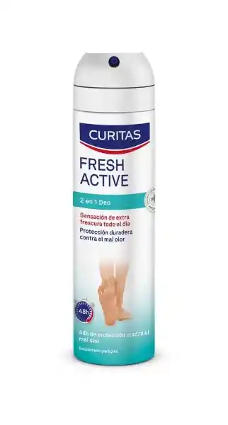 Curitas Talco Fresh Pie Spray