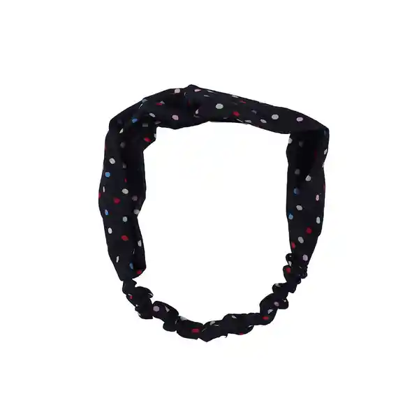 Diadema Color Negro Multicolor Miniso