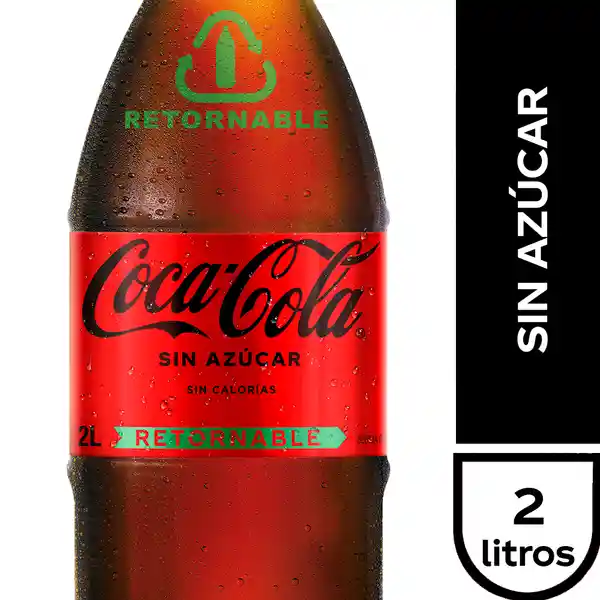 Coca-Cola Zero Bebida Gaseosa Retornable