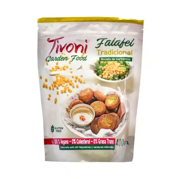 Tivoni Falafel Spicy Vegano Sin Gluten