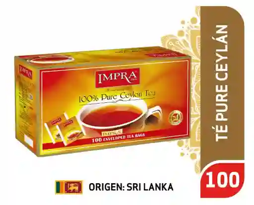 Impra té Pure Ceylan Enveloped