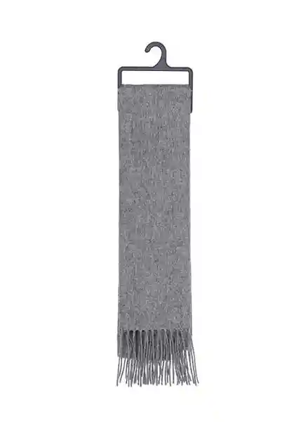 Bufanda de Lana Para Hombre Gris Miniso