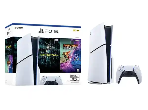 Playstation 5 Consola + Ratchet & Clank Rift Apart + Returnal