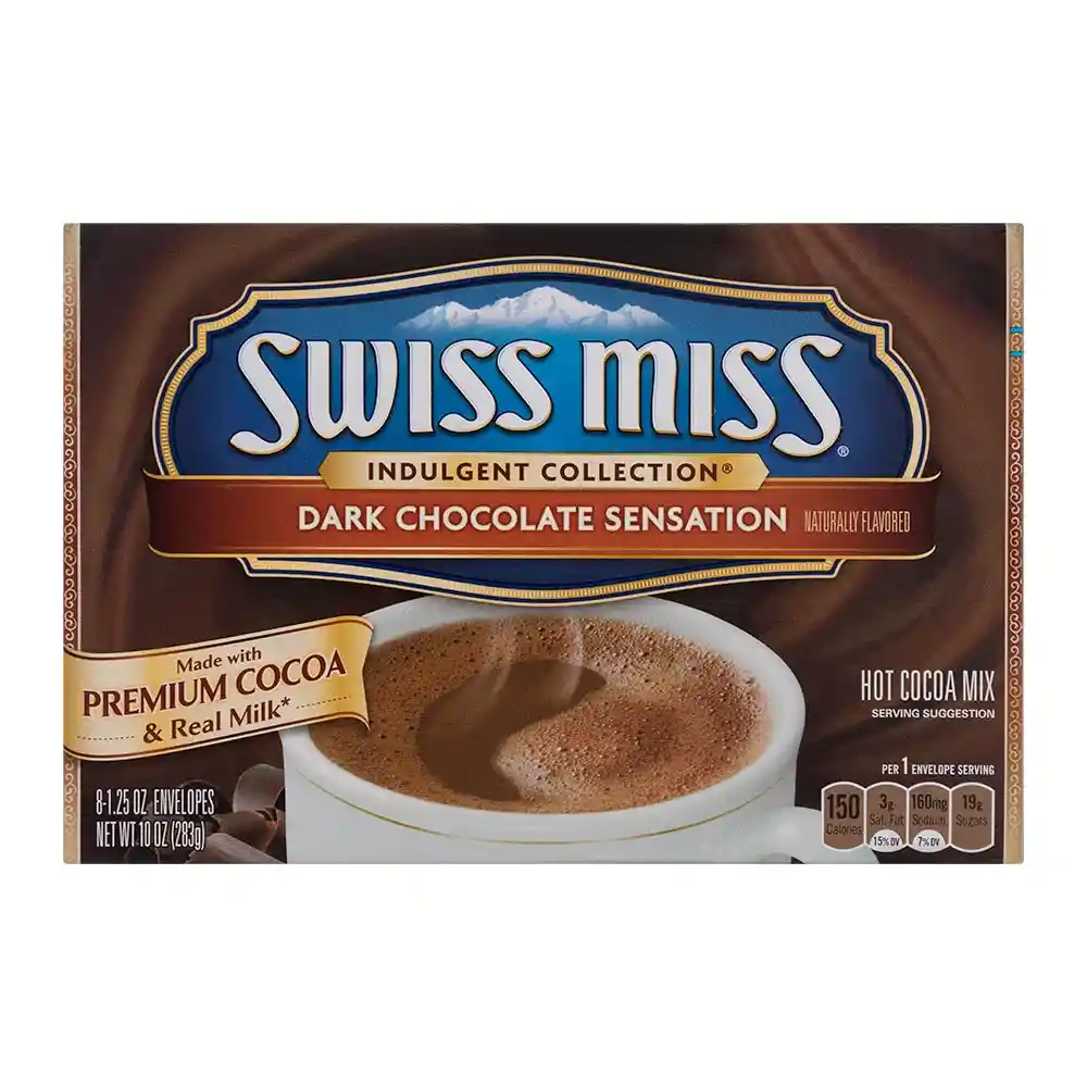 Swiss Miss Mezcla Para Preparar Chocolate Caliente 8 U