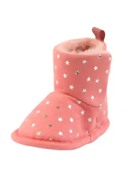 Botas Velcro Soft Bebé Niña Rosado 18 809 Ficcus