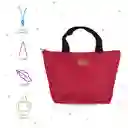 Miniso Lonchera Lisa Rojo 31.5x20.5x10cm