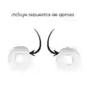 Miniso Audífonos Inalámbricos Tws Con Tapón de Rosca M1 Blanco