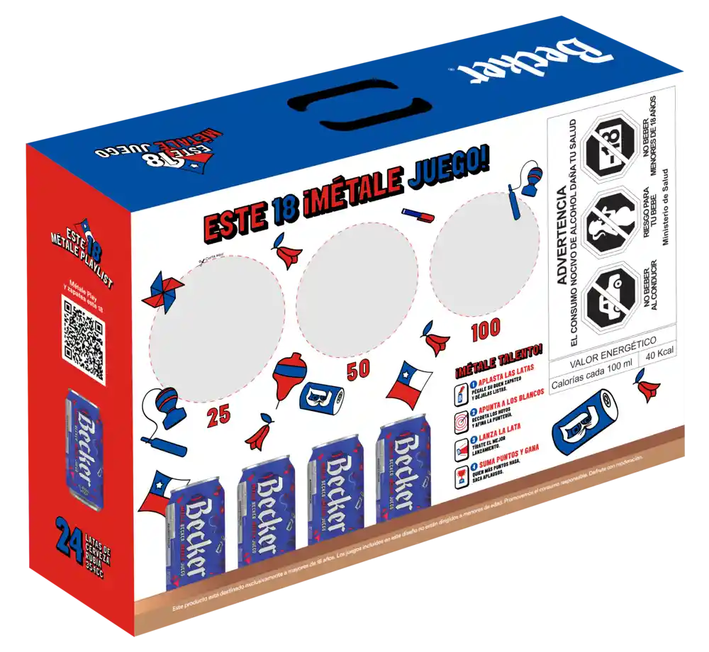 Becker Estilo Lager 24 x 354 cc