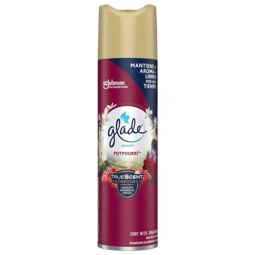 Glade Desodorante Ambiental Aerosol Potpurrí