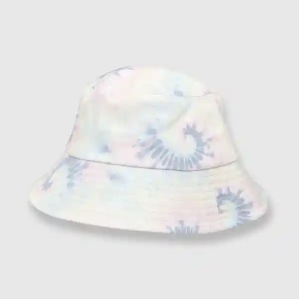 Sombrero Tie Dyed de Niña Blanco Talla M Colloky