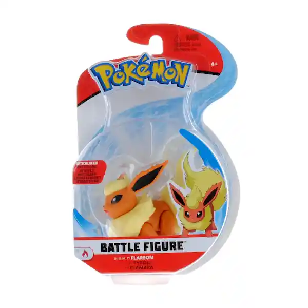 Battle Figure Set Figuras de Colección de Pokemon Flareon 8 cm