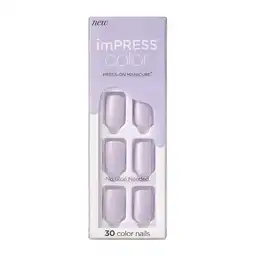 Kiss Impress Uñas Postizas Picture Purplect KIMC007