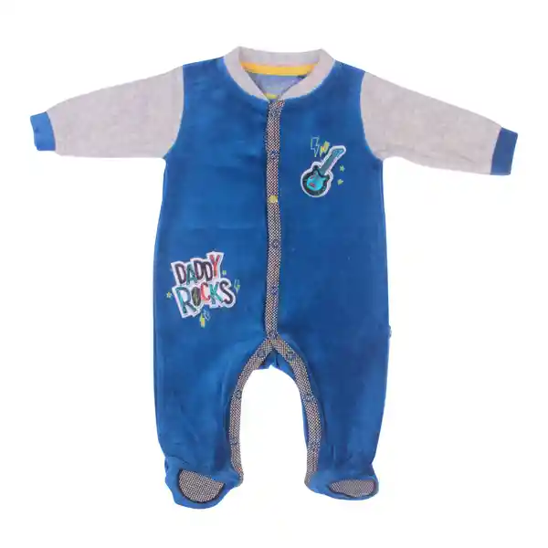 Osito Bebe Niño Azul Pillin 1 M