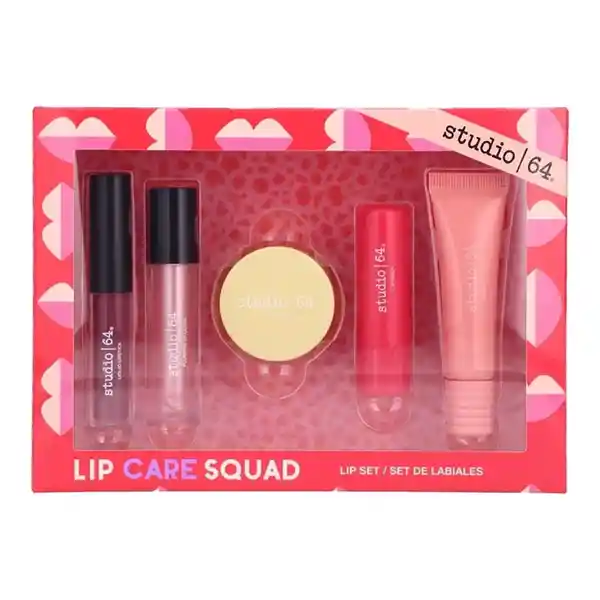 Studio 64 Set Labiales Lipcare Squad