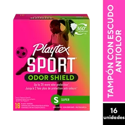 Playtex Tampones Sport Odor Shield Super