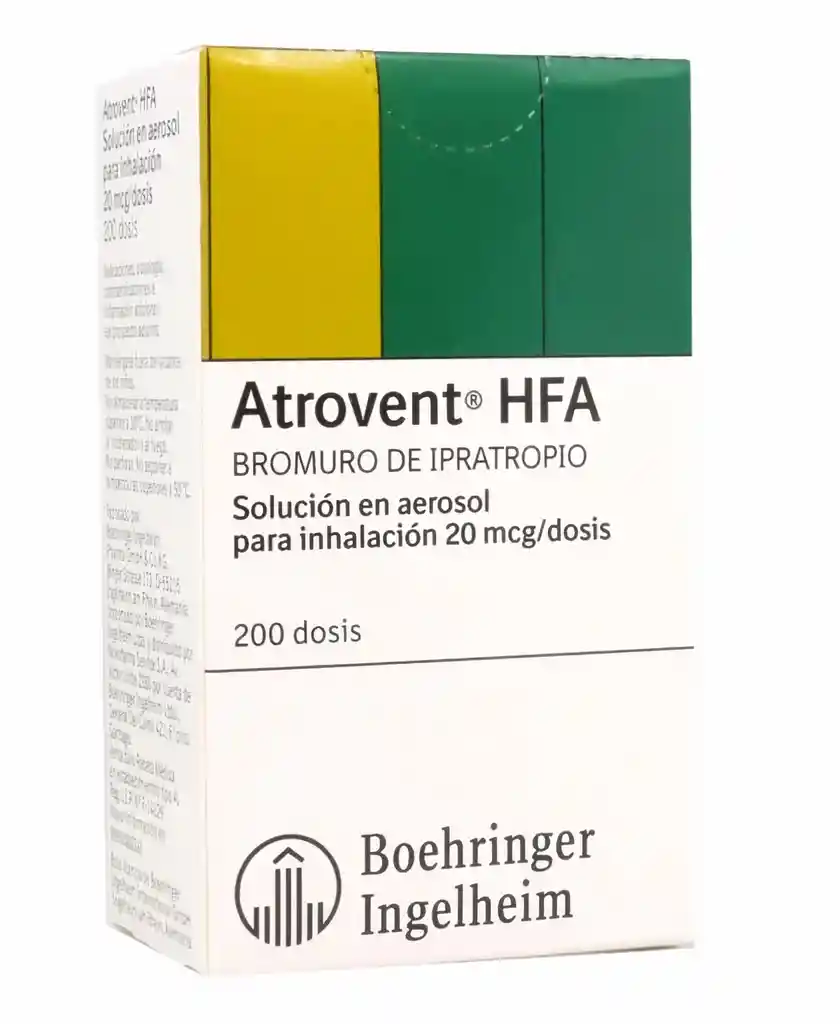 Atrovent : Principio Activo: Bromuro De Ipratropio