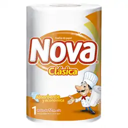 Toalla Papel Clasica Nova 12x1rollo - Nova -