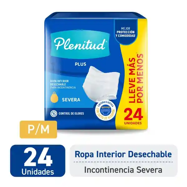 Plenitud Ropa Interior Protect Plus P-M