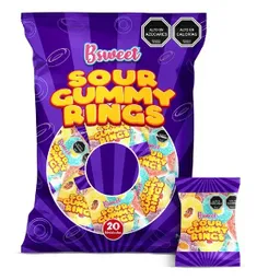 Bsweet Gomita Dulce Sour Rings
