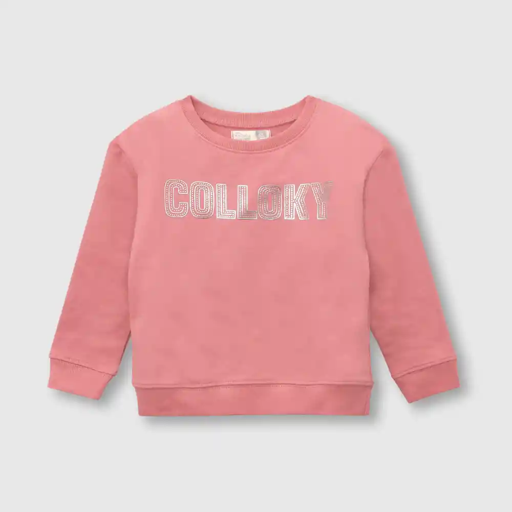 Polerón Para Bebé Rosado Talla 3/6 Meses