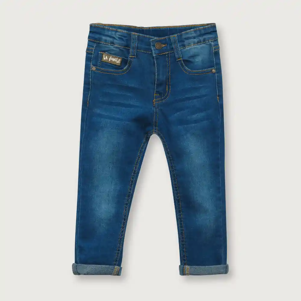 Jean De Niño Jungla Denim Talla 9m