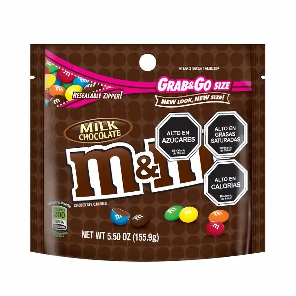 M&M Chocolate con Leche de Colores