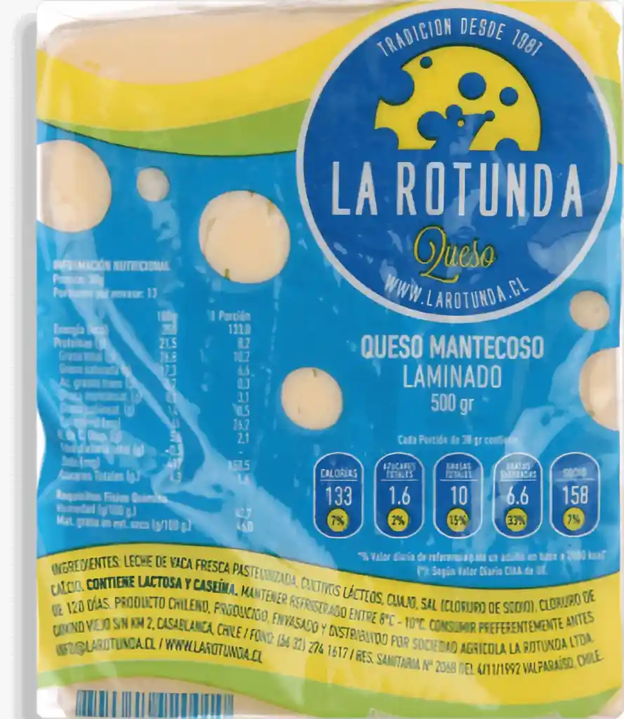 La Rotunda Queso Mantecoso Minado