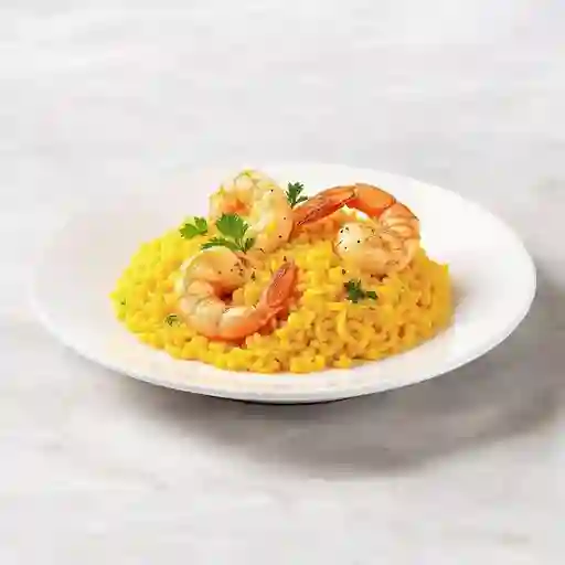 Arroz Risotto con Camarones