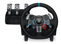 logitech timon para videojuego con pedal Ps4 usb negro g29