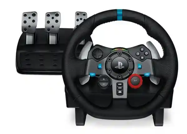 logitech timon para videojuego con pedal Ps4 usb negro g29