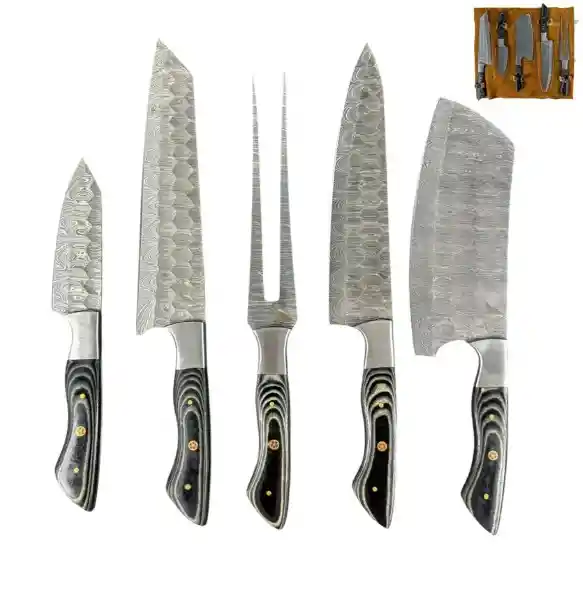 Set Cuchillo Damasco Chaltén